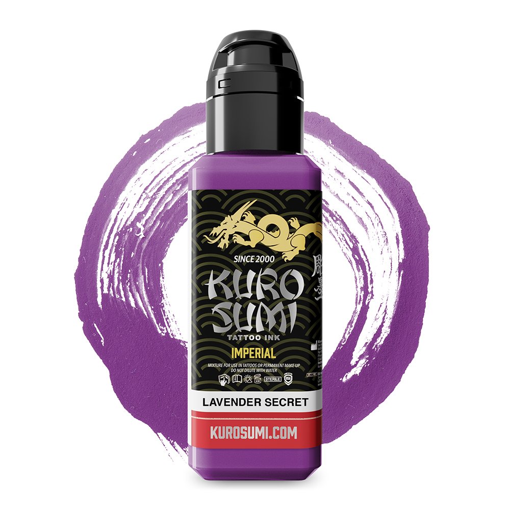 kuro-sumi-imperial-lavender-secret-tattoo-ink-eureach-color-reachtattooink-44ml-1,5oz-spicycollective.-swedish-tattoo-supply-spicytattoosupplies.se