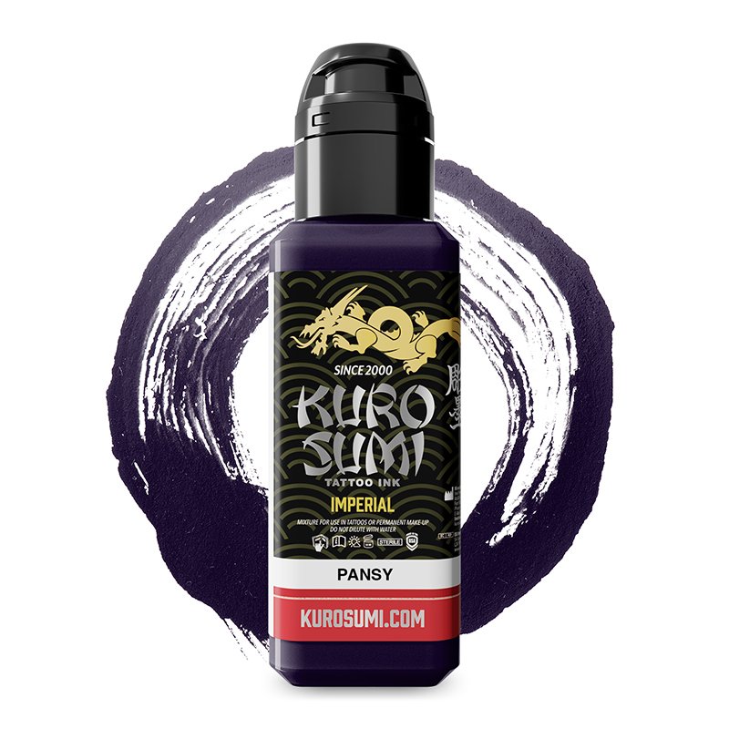 kuro-sumi-imperial-pansy-tattoo-ink-eureach-color-reachtattooink-44ml-1,5oz-spicycollective.-swedish-tattoo-supply-spicytattoosupplies.se