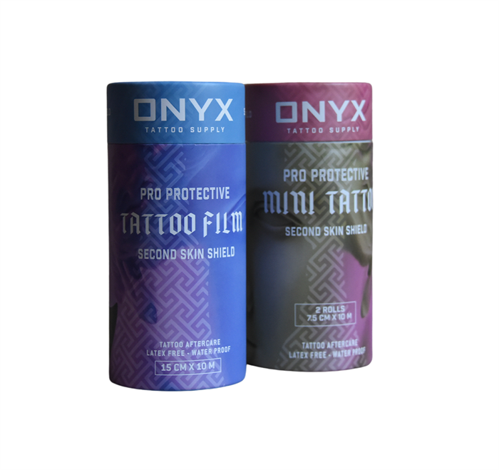 onyx-tattoo-supply-second-skin-tattoo-film-breathable-waterproof-protection-aftercare-swedish-tattoo-supply-spicycollective-spicytattoosupplies.se