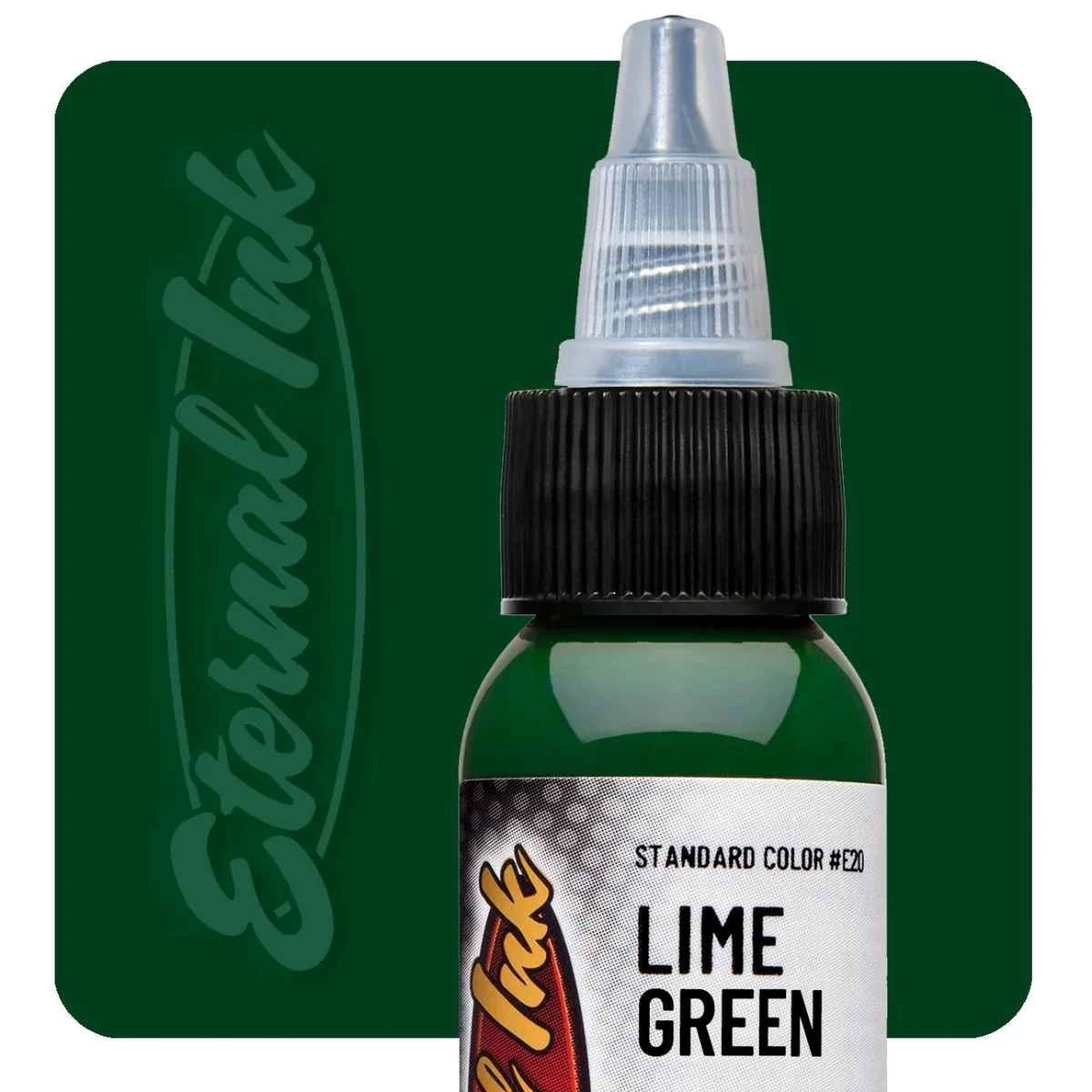 eternal-ink-lime-green-palette-artistic-1oz-30ml-color-real-pigment-swedish-tattoo-supply-spicycollective-logo-spicytattoosupplies.se