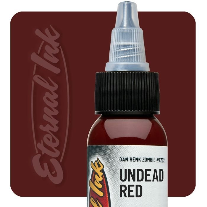 eternal-ink-undead-red-artistic-1oz-30ml-color-real-pigment-swedish-tattoo-supply-spicycollective-logo-spicytattoosupplies.se