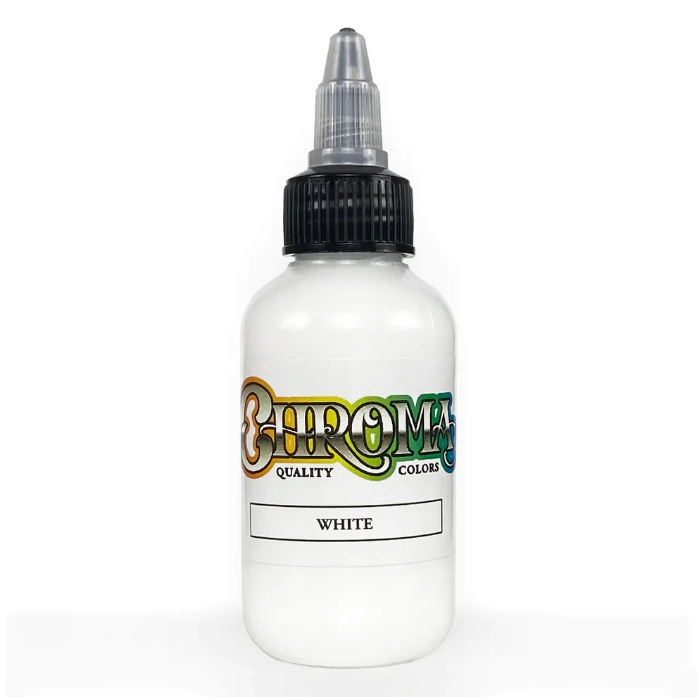 chroma-artist-series-white-2oz-1oz-logo-powder-pigment-swedish-tattoo-supply-spicytattoosupplies.se