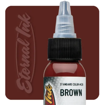 eternal-ink-brown-palette-artistic-1oz-color-real-pigment-swedish-tattoo-supply-spicycollective-logo-spicytattoosupplies.se