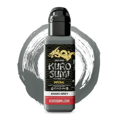 kuro-sumi-imperial-khaki-grey-tattoo-ink-color-tattooink-44ml-1,5oz-spicycollective.-swedish-tattoo-supply-spicytattoosupplies.se