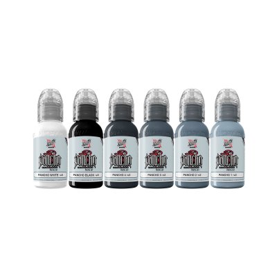 world-famous-limitless-ad-pancho-pastel-grey-set-v2-tattoo-ink-6bottles-30ml-1oz-reach-compliant-tattoo-ink-eu-approved-swedish-tattoo-supply-spicycollective-spicytattoosupplies.se
