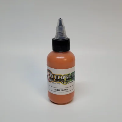 chroma-artist-series-light-brown-2oz-1oz-logo-powder-pigment-swedish-tattoo-supply-spicytattoosupplies.se
