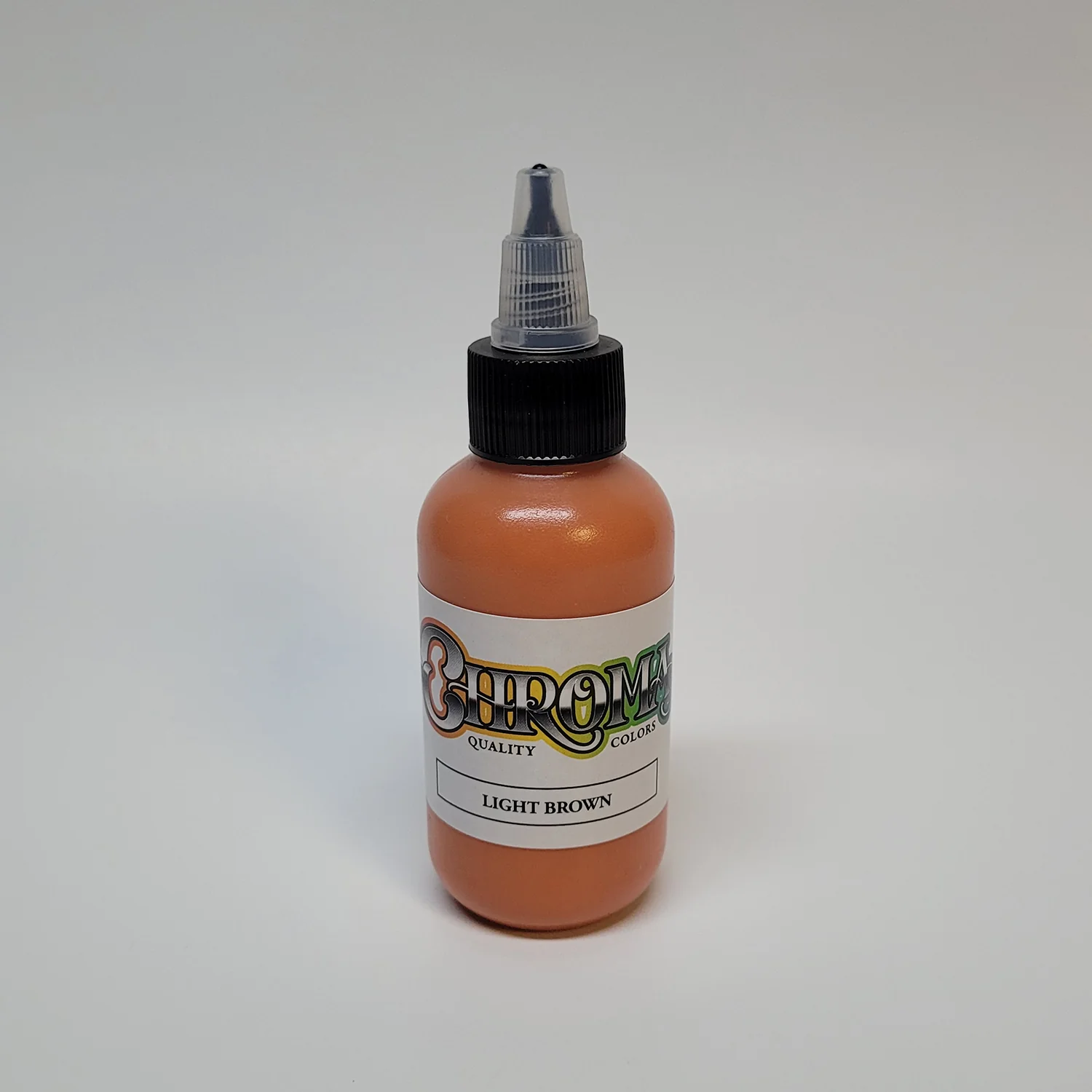 chroma-artist-series-light-brown-2oz-1oz-logo-powder-pigment-swedish-tattoo-supply-spicytattoosupplies.se