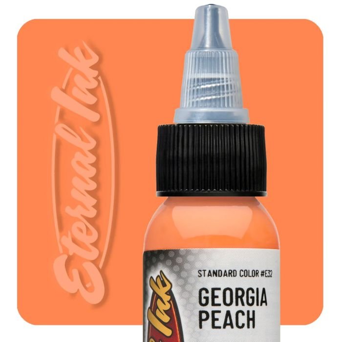 eternal-ink-georgia-peach-artistic-1oz-30ml-color-real-pigment-swedish-tattoo-supply-spicycollective-logo-spicytattoosupplies.se