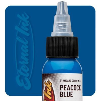 eternal-ink-peacock-blue-palette-artistic-1oz-30ml-color-real-pigment-swedish-tattoo-supply-spicycollective-logo-spicytattoosupplies.se