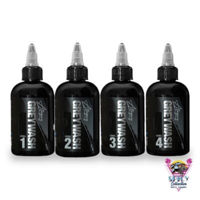 Allegory Greywash Set, fyra flaskor Level 1–4 à 4 oz (120 ml)