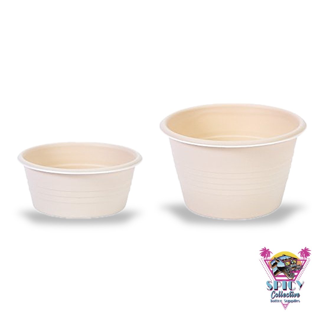 Biocups – ink cups in two sizes
