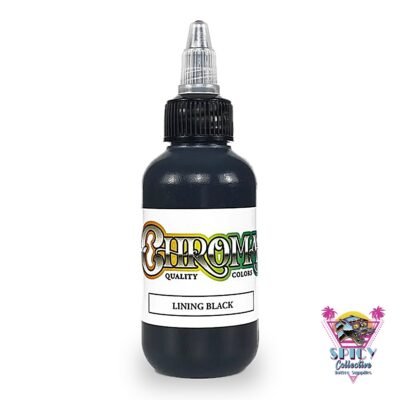 Chroma Artist Series Lining Black – artist paint, not for tattooing
