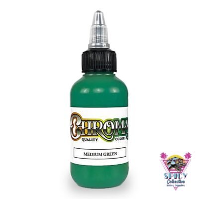 Chroma Artist Series Medium Green – artist paint, not for tattooing