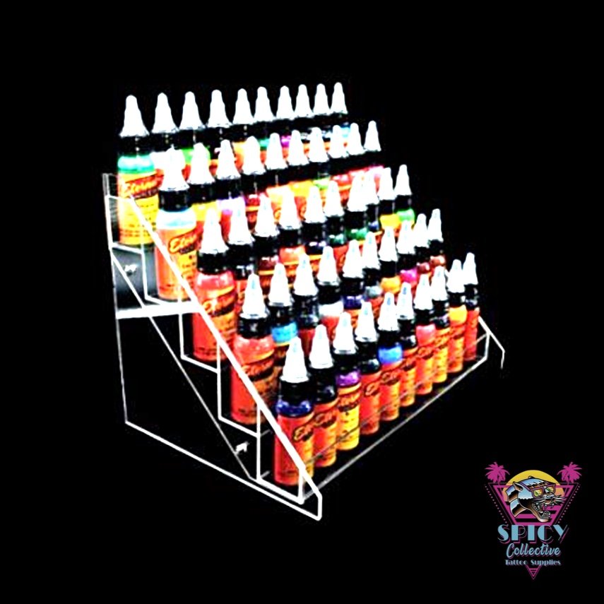 Clear Tattoo Ink display