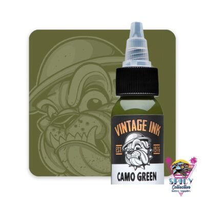 Eternal Ink Camo Green – artist paint, not for tattooing