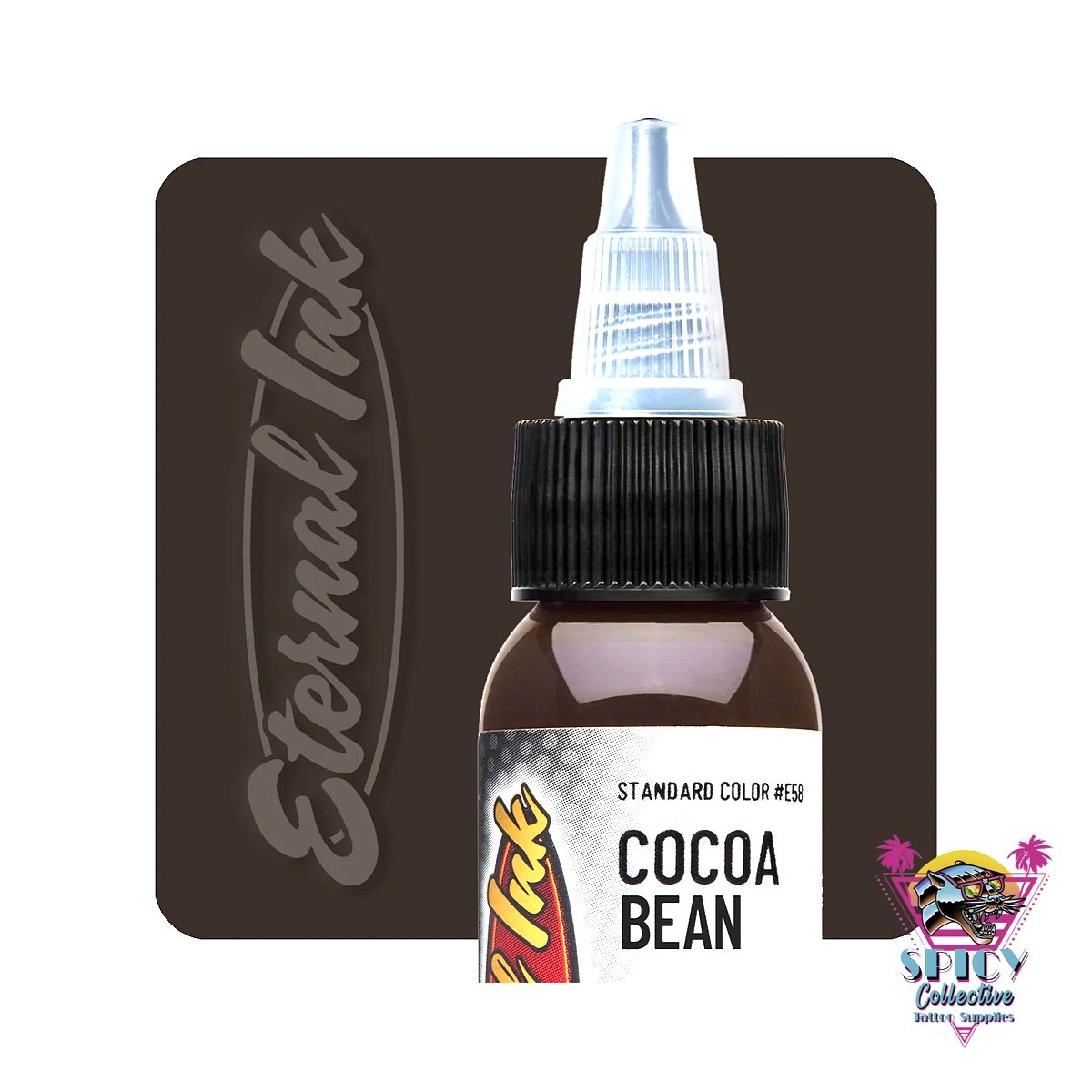 Eternal Ink Cocoa Bean – artist paint, not for tattooing