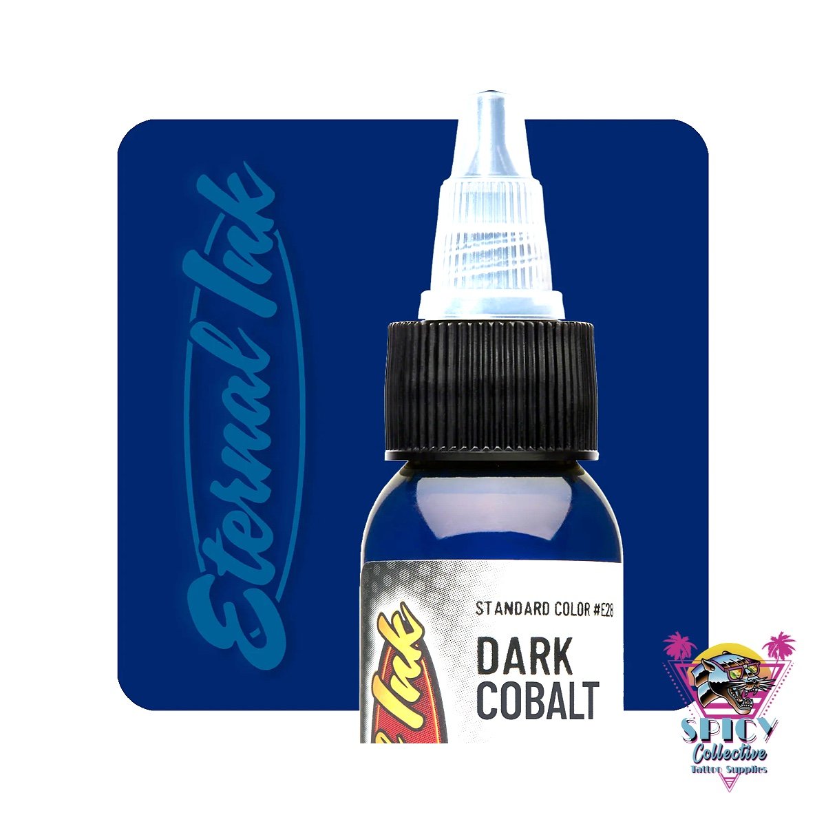 Eternal Ink Dark Cobalt – artist paint, not for tattooing