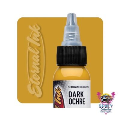Eternal Ink Dark Ochre – artist paint, not for tattooing