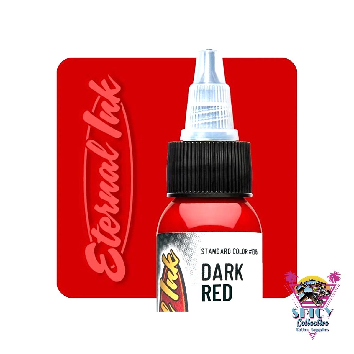 Eternal Ink Dark Red – artist paint, not for tattooing