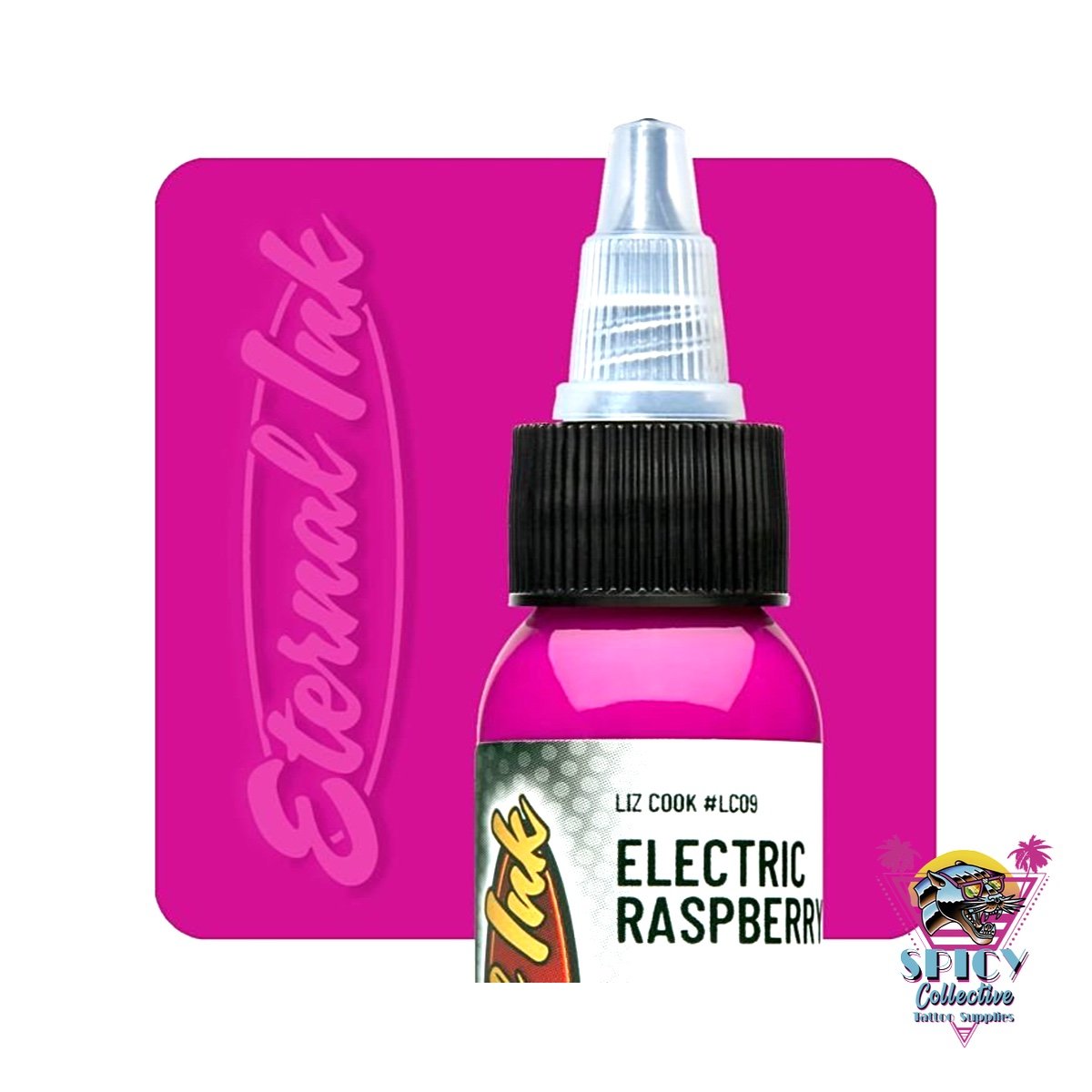 Eternal Ink Electric Raspberry – artist paint, not for tattooing
