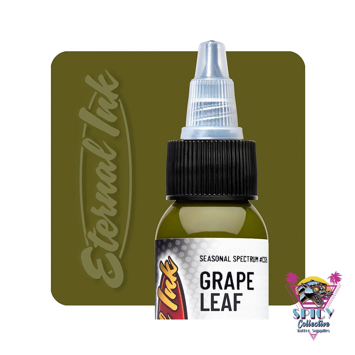 Eternal Ink Grape Leaf – artist paint, not for tattooing