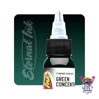 Eternal Ink Green Concentrate – artist paint, not for tattooing