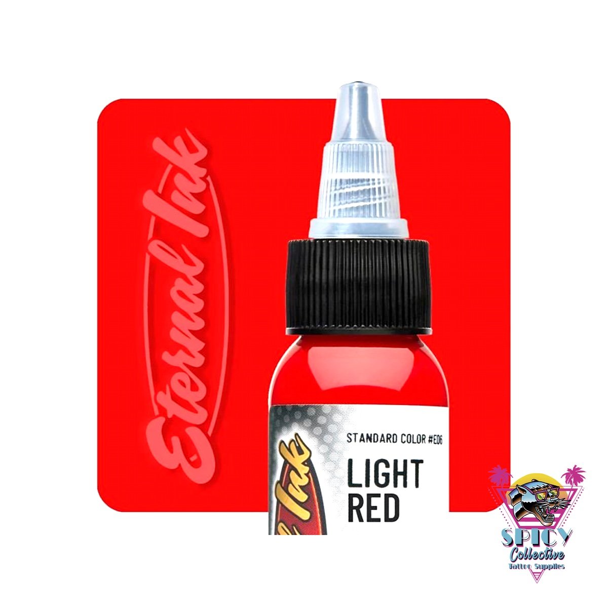 Eternal Ink Light Red – artist paint, not for tattooing
