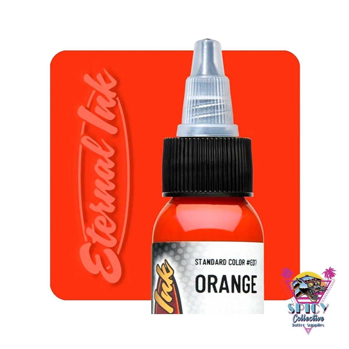 Eternal Ink Orange – artist paint, not for tattooing