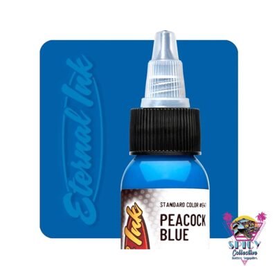 Eternal Ink Peacock Blue – artist paint, not for tattooing