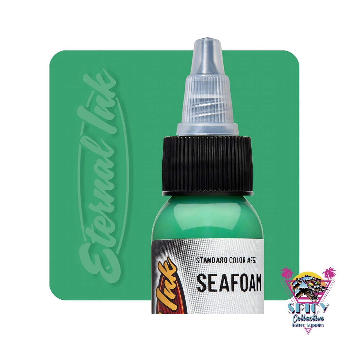 Eternal Ink Seafoam – artist paint, not for tattooing