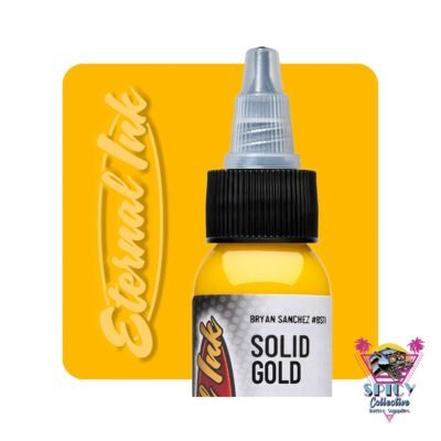 Eternal Ink Solid Gold – artist paint, not for tattooing