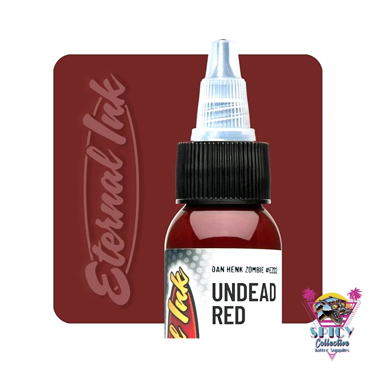 Eternal Ink Undead Red – artist paint, not for tattooing