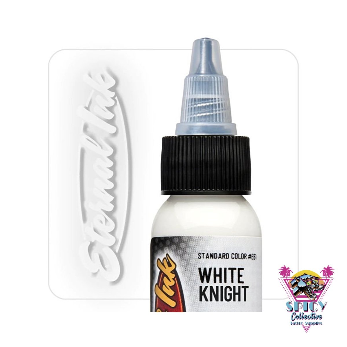 Eternal Ink White Knight – artist paint, not for tattooing