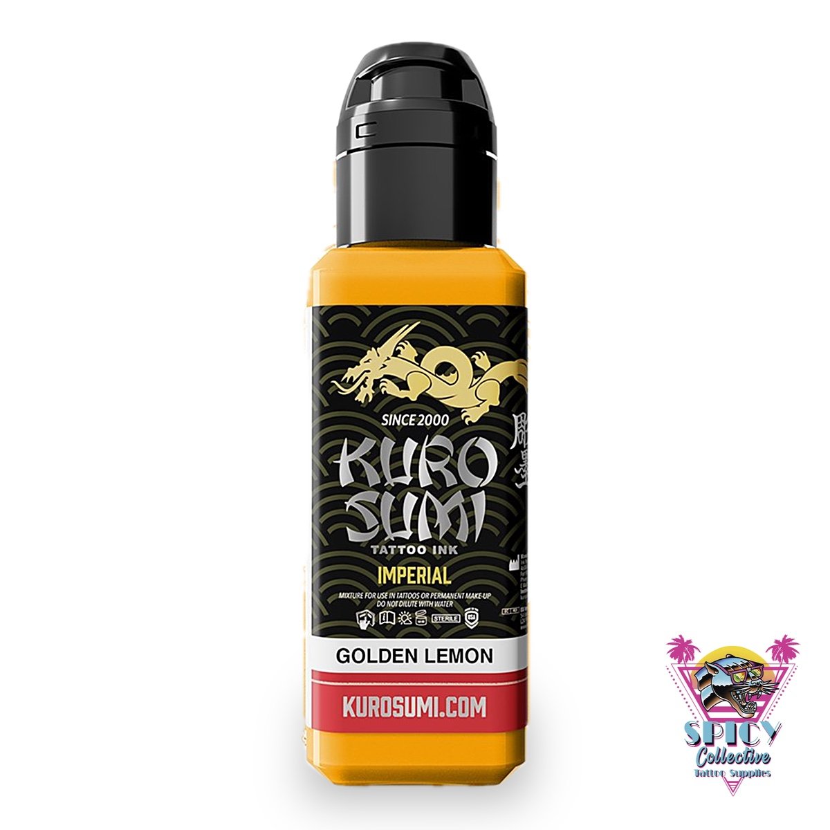 Kuro Sumi Imperial Golden Lemon – tattoo ink