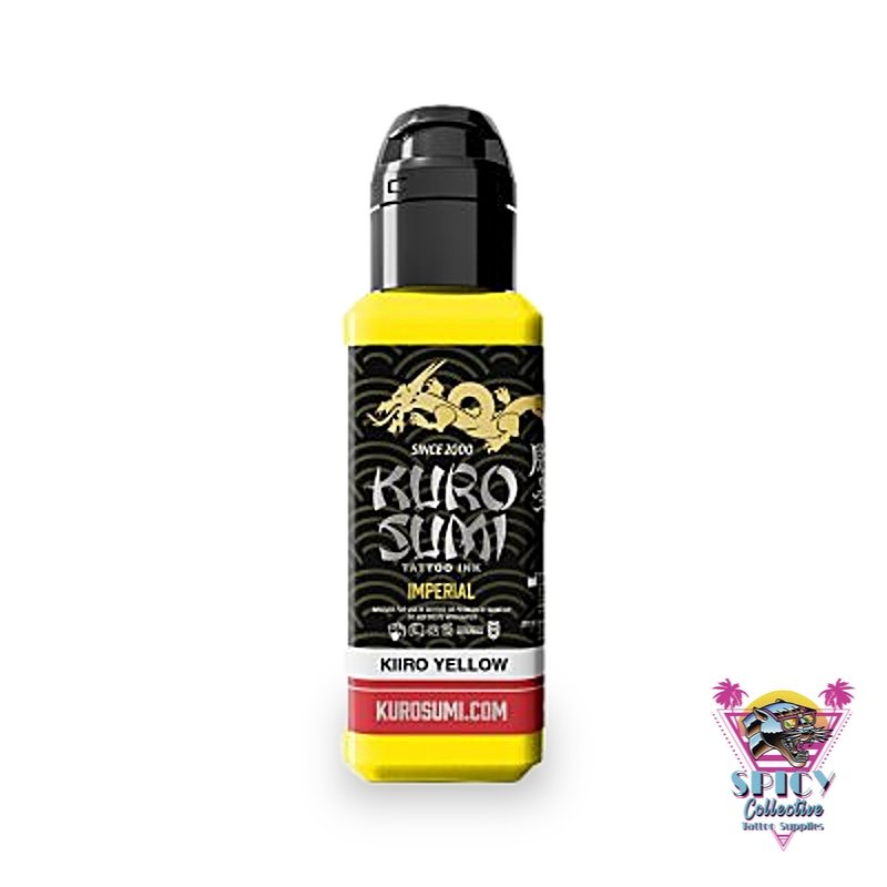 Kuro Sumi Imperial Kiiro Yellow – tattoo ink