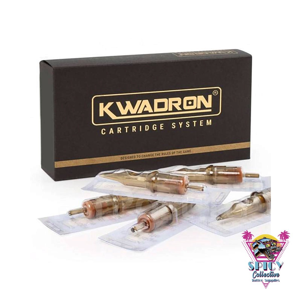 Kwadron® Round Shader Tattoo Cartridge System – tattoo needles, view 3