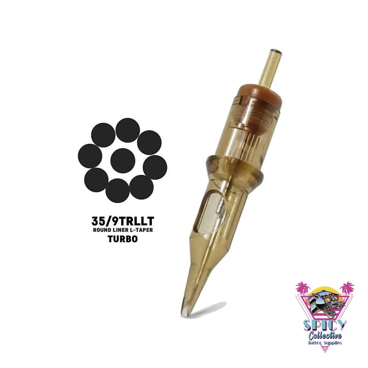 Kwadron® Turbo RLLT Cartridge System – tattoo needles