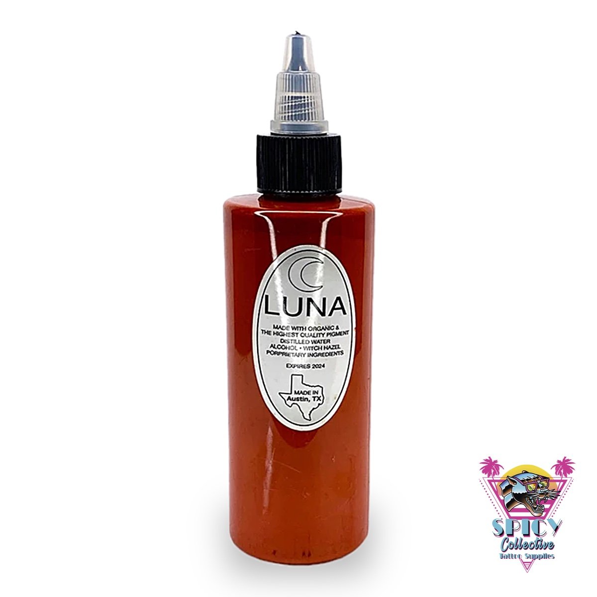 Luna Pigment Sienna Brown – artist paint, not for tattooing