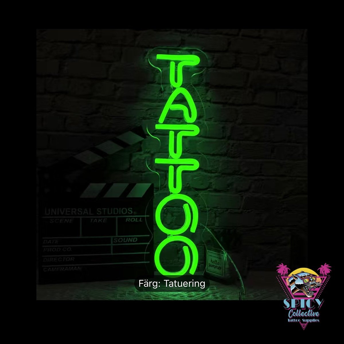Neon Tattoo Sign