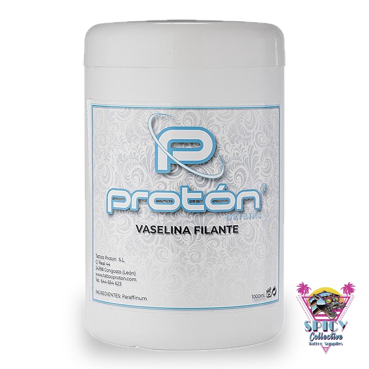 Protón Vaseline for tattooing
