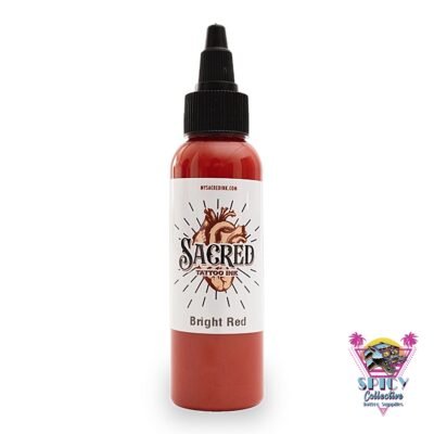 Sacred Ink Bright Red – artist paint, not for tattooing