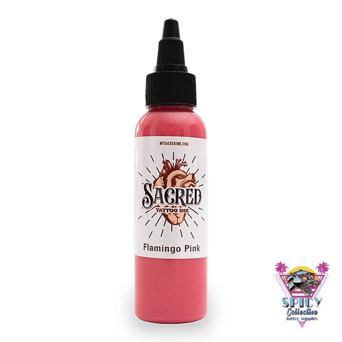 Sacred Ink Flamingo Pink – artist paint, not for tattooing