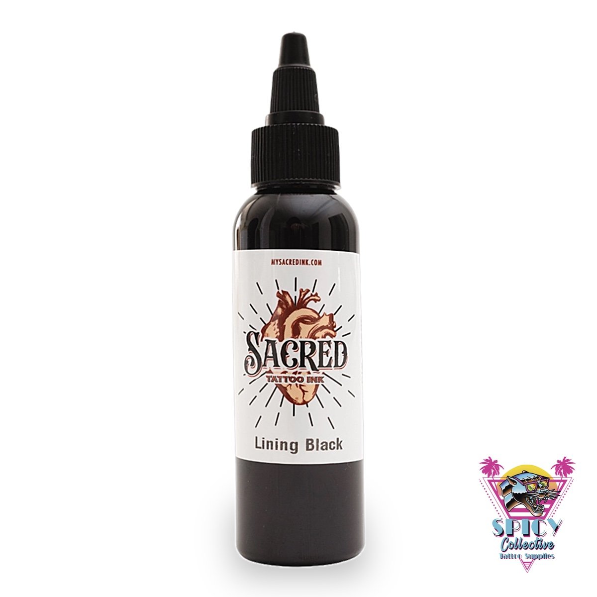 Sacred Ink Lining Black – artist paint, not for tattooing