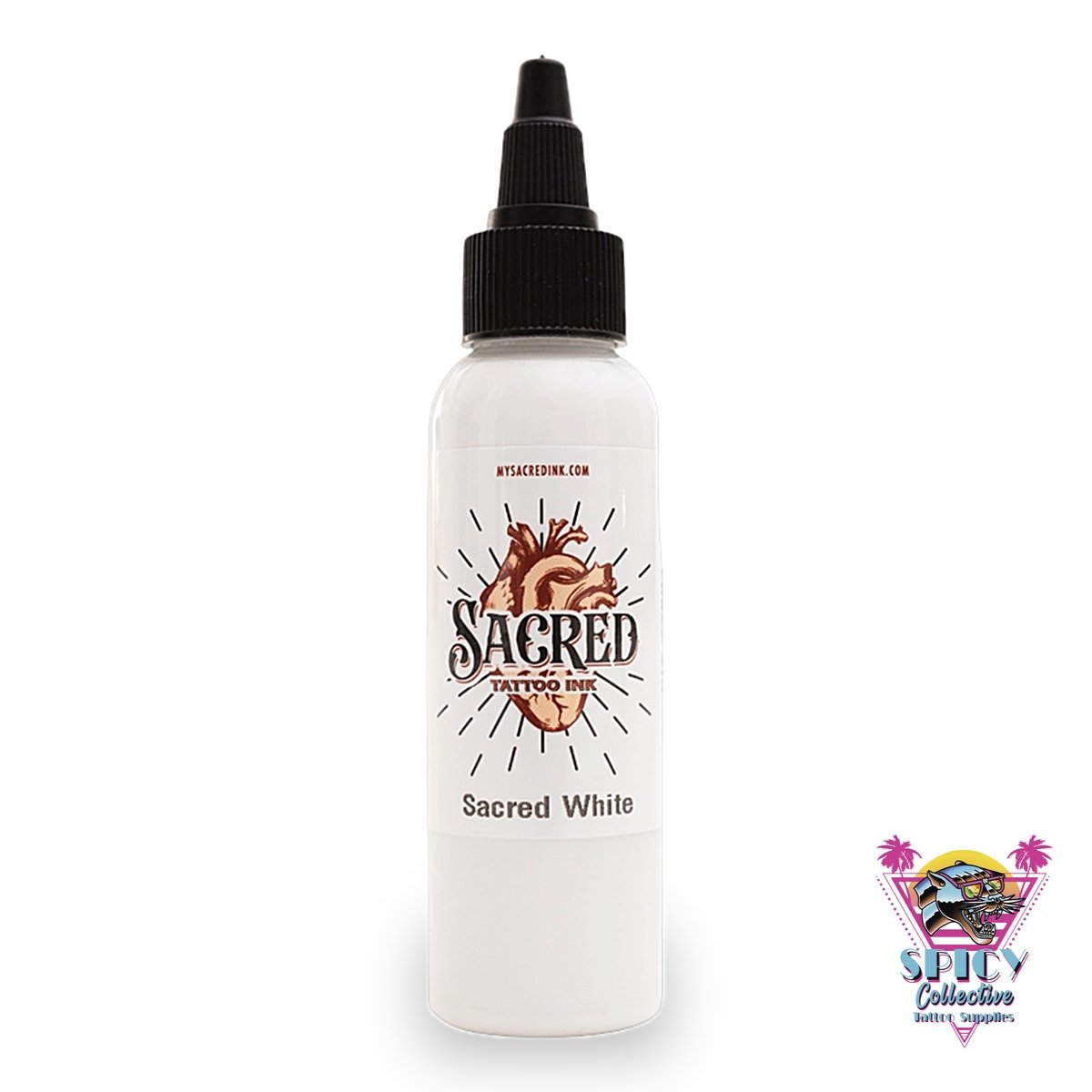 Sacred Ink Sacred White – artist paint, not for tattooing