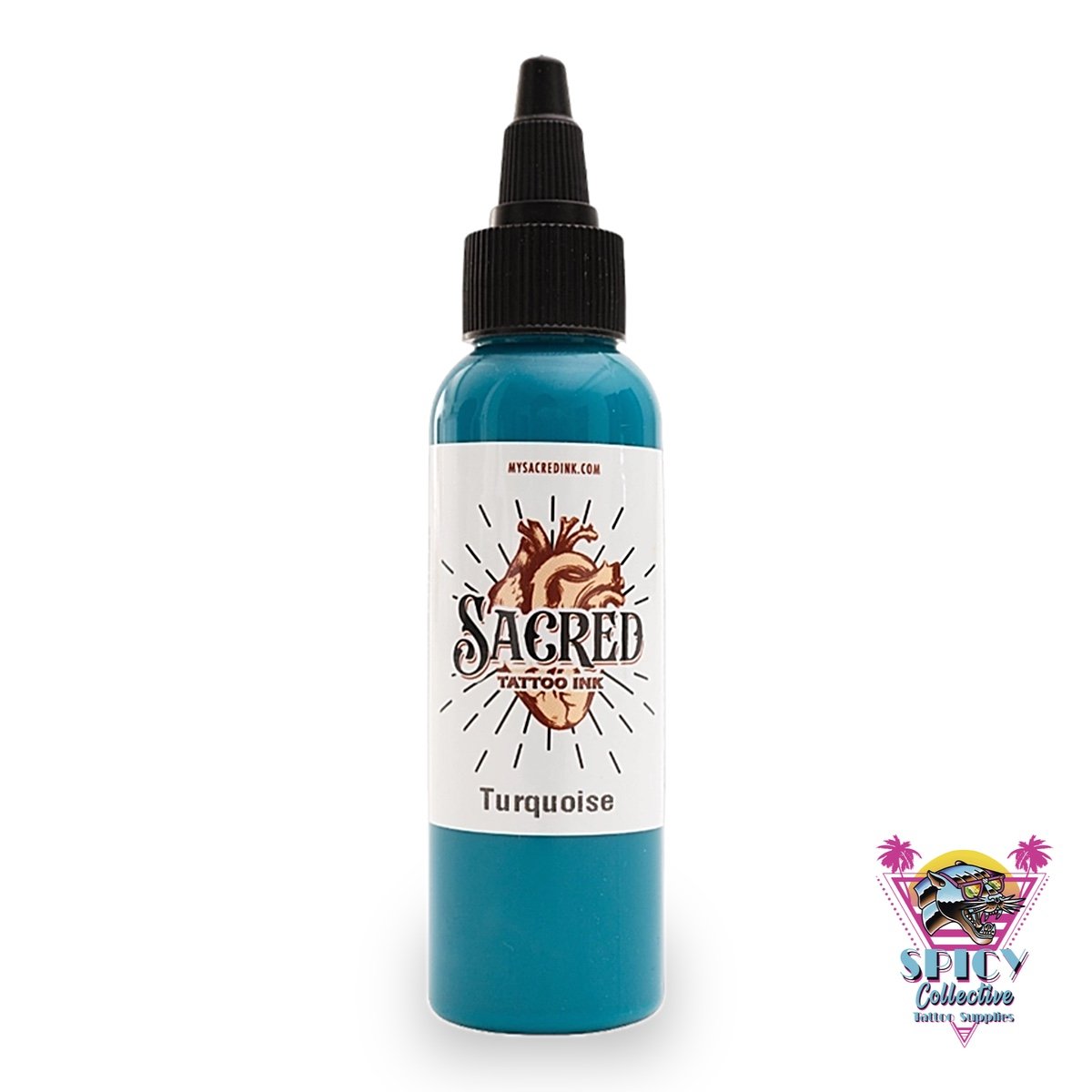 Sacred Ink Turquoise – artist paint, not for tattooing