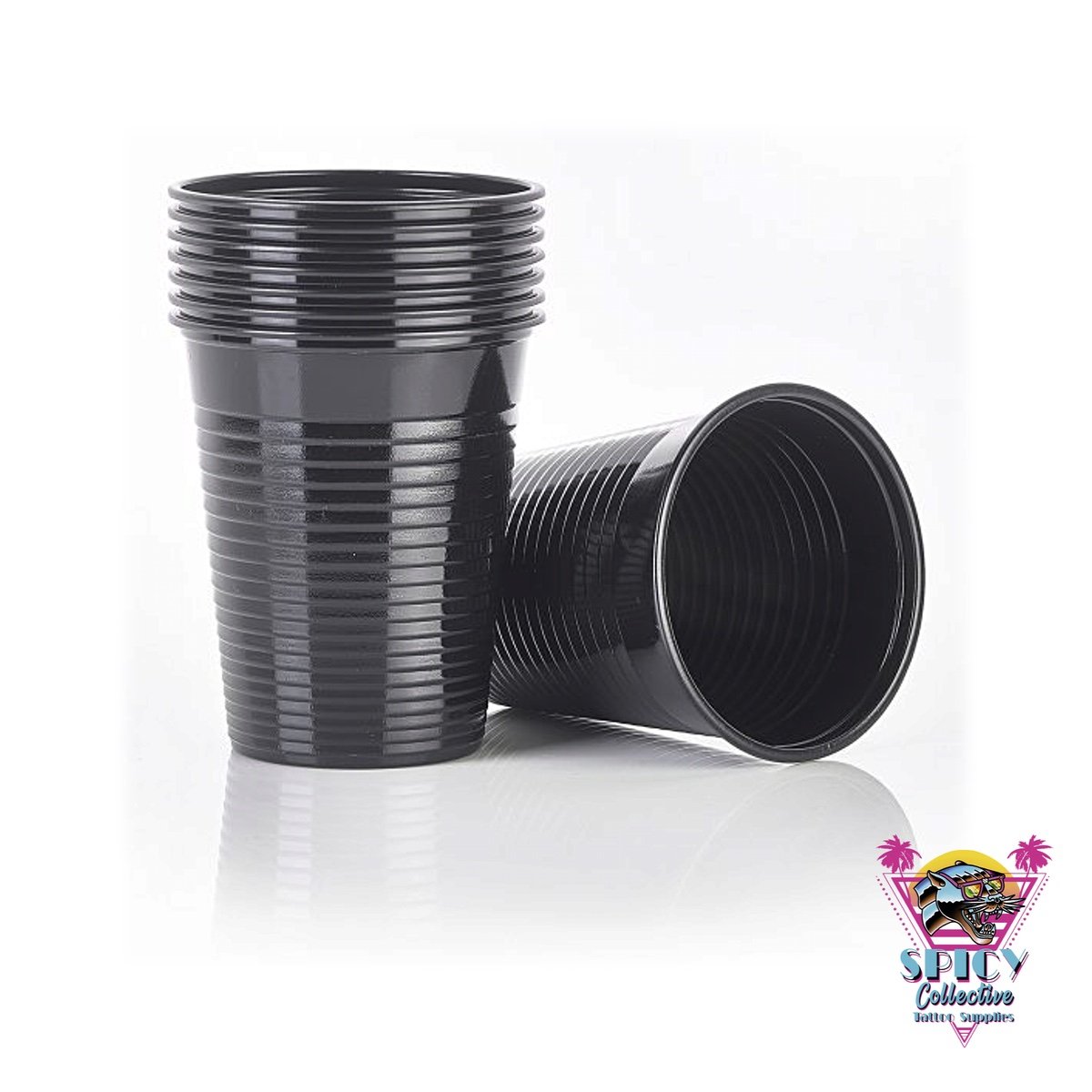 Unigloves Plastic Cup Black