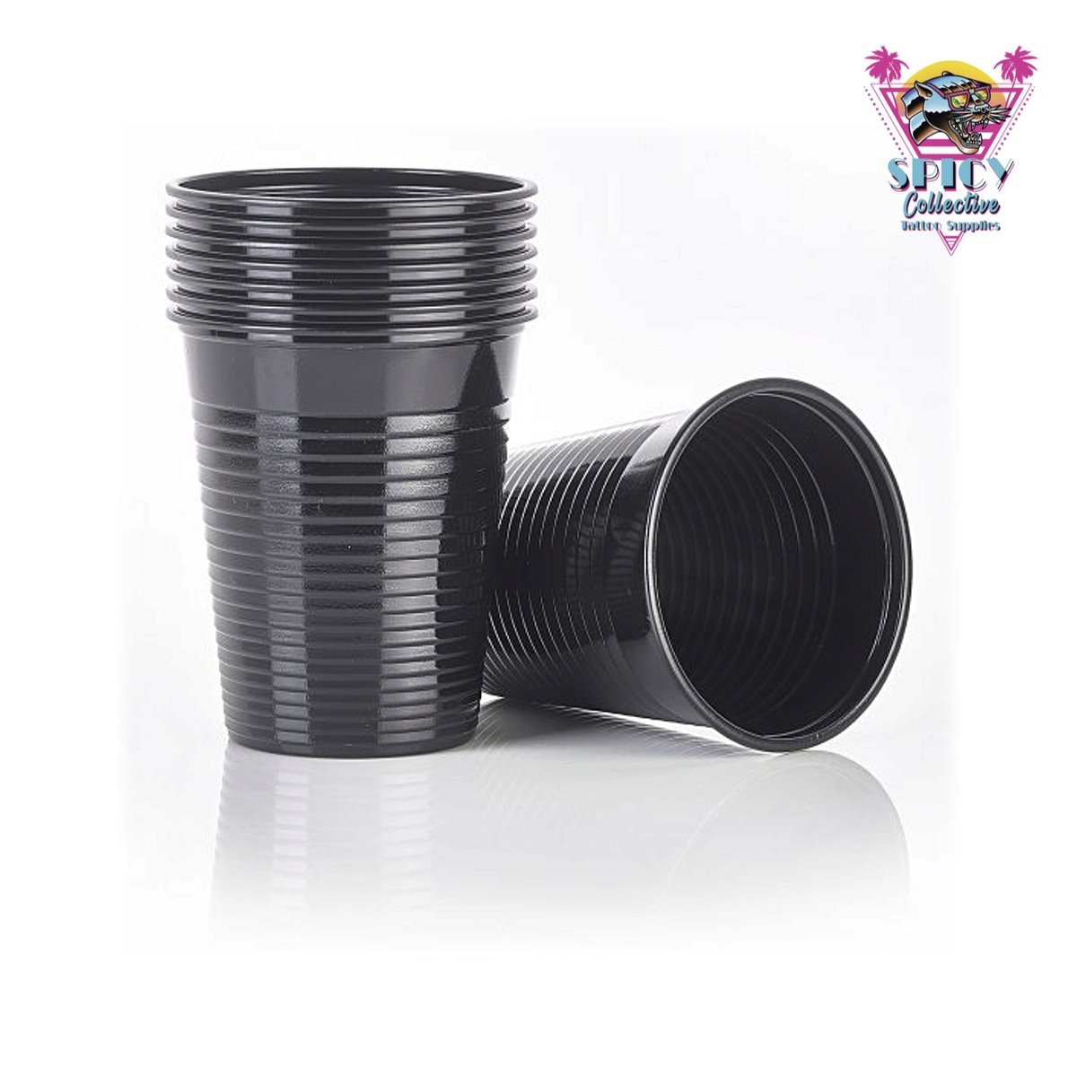 Unigloves Plastic Cup Black